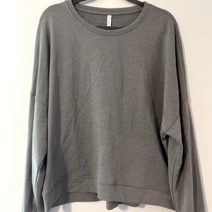 Gray Fabletics Pullover sweatshirt